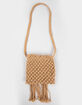 Crochet Fringe Tote Bag image number 8