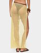 EDIKTED Avigail Crochet Maxi Sarong image number 3