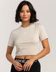 NIKE Sportswear Essential Slim Crop Womens Tee image number 1