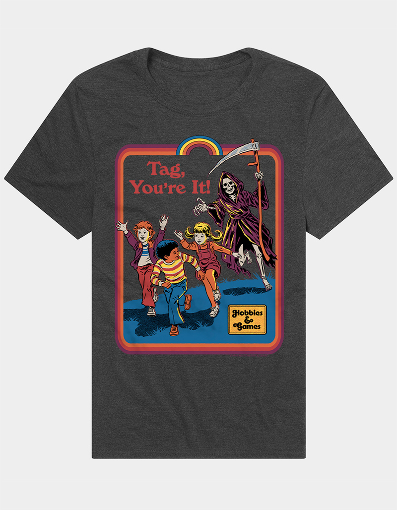 STEVEN RHODES Tag You're It Mens Tee image number 0