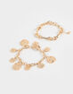 FULL TILT 2 Pack Coin Bracelet Set image number 1