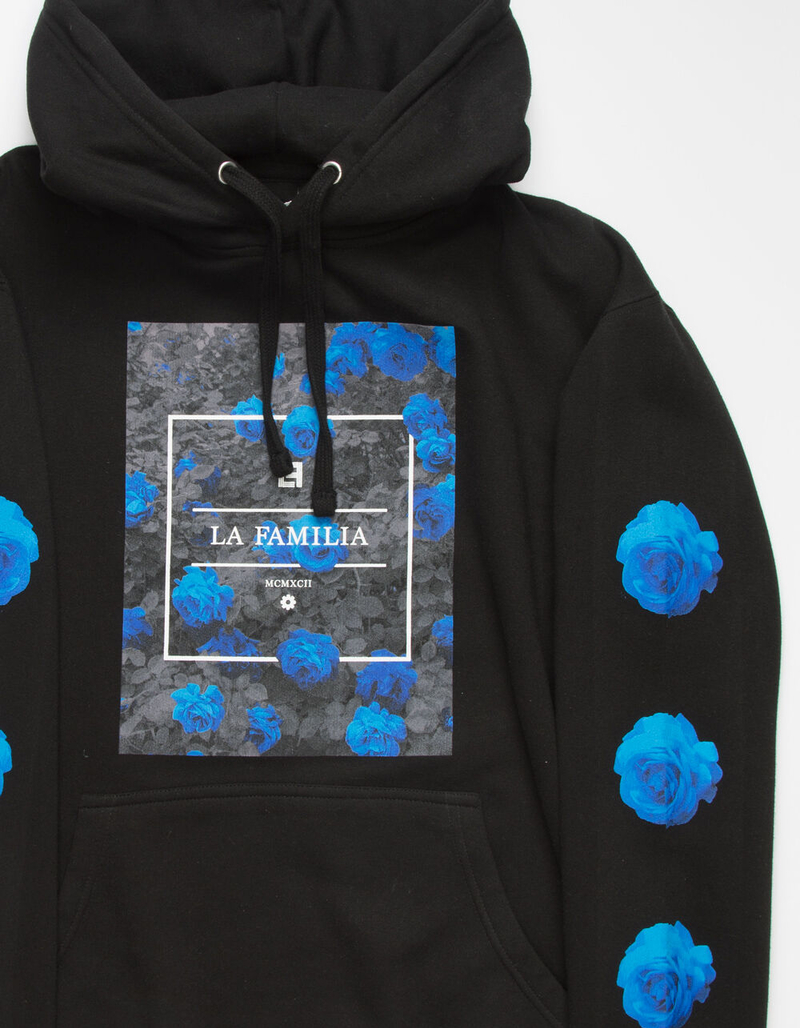 LA FAMILIA Rose Bush Mens Hoodie & Face Mask Set image number 2