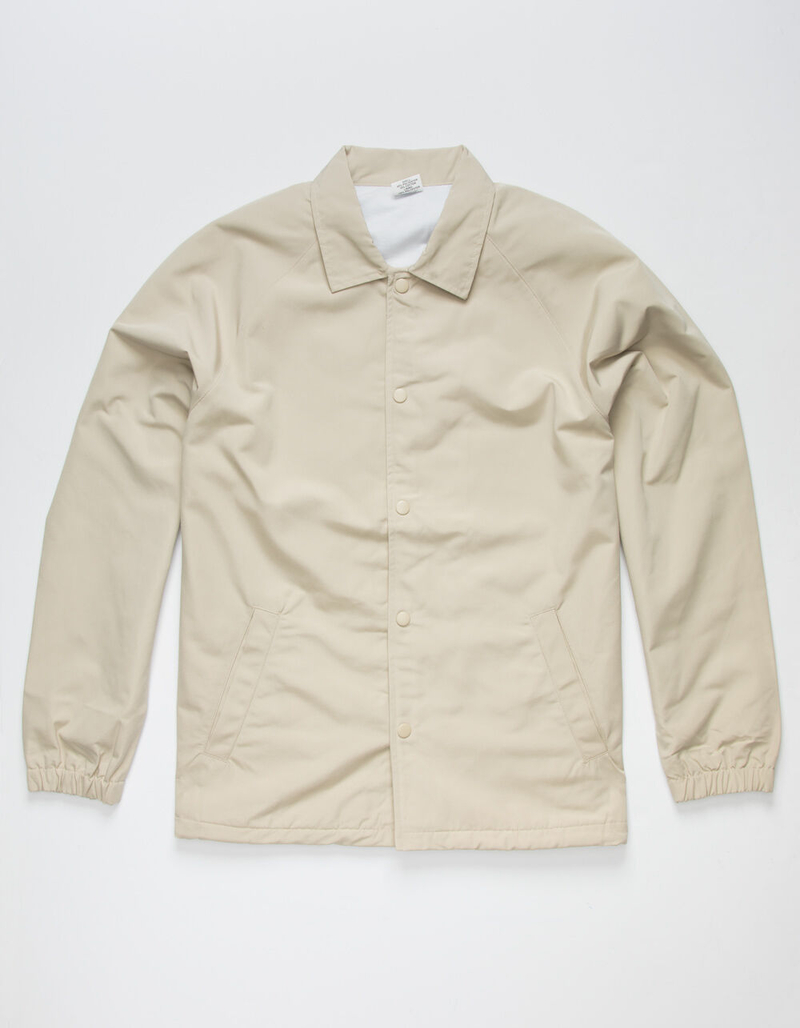 SEPTEMBER Mens Khaki Coaches Jacket image number 0