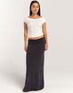 BDG Urban Outfitters Shannan Ribbed V-Neck Womens Top image number 2