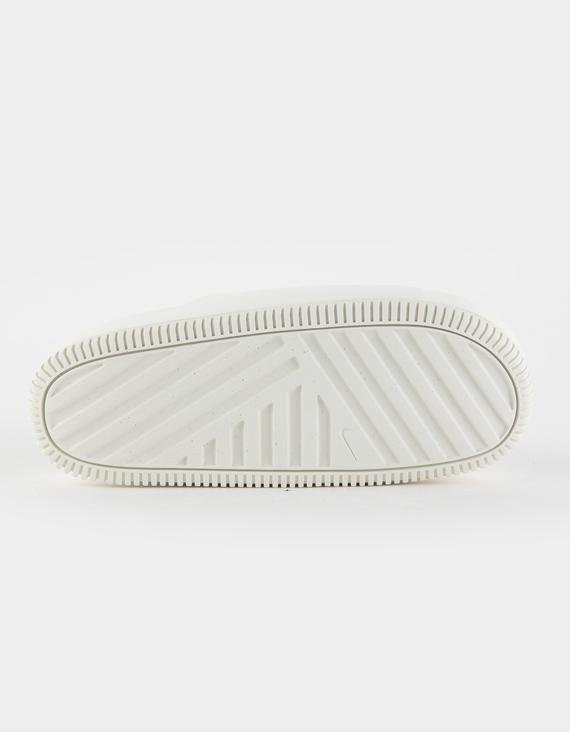 NIKE Calm Womens Slide Sandals - WHITE