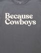 BECAUSE WEEKEND Because Cowboys Unisex Kids Tee image number 2