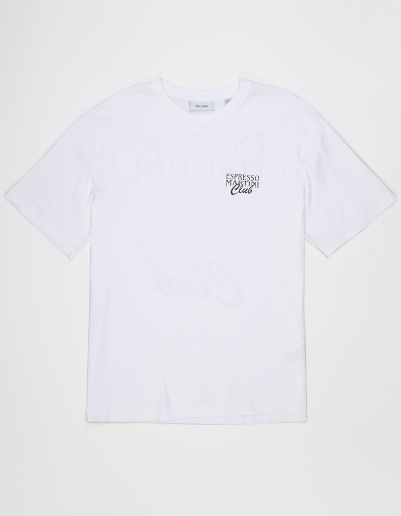 ONLY & SONS Martini Mens Relaxed Fit Tee image number 1