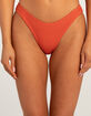 FULL TILT Cheekier High Leg Crochet Bikini Bottoms image number 3