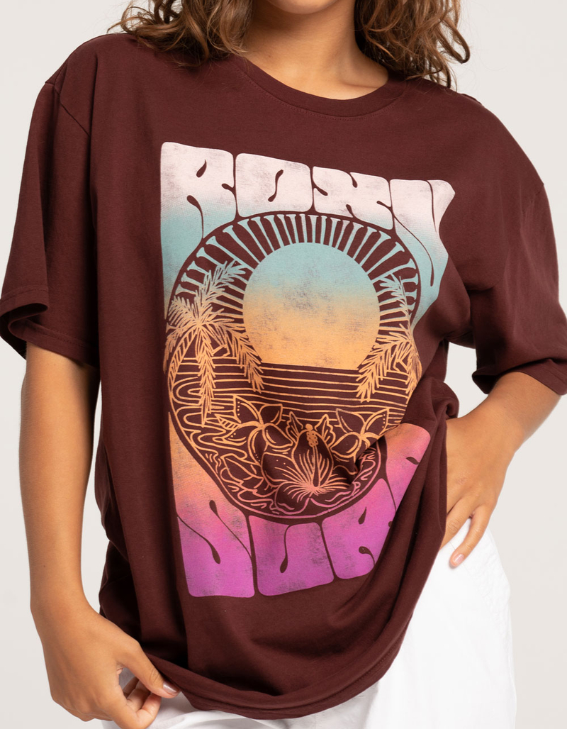 ROXY Sunrise Tropic Womens Boyfriend Tee image number 1