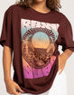 ROXY Sunrise Tropic Womens Boyfriend Tee image number 2