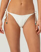 RHYTHM Gigi Textured Tie Side Bikini Bottoms image number 2