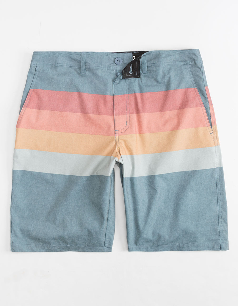 VALOR Bandz Stripe Mens Hybrid Shorts image number 0