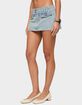 EDIKTED Rae Denim Mini Skort image number 2