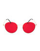 FULL TILT Round Red Sunglasses image number 2