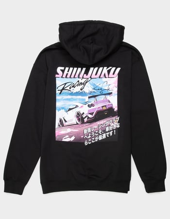 PLEASANT GETAWAY Shinjuku Racing Mens Hoodie Primary Image