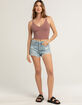 BOZZOLO Womens V-Neck Rib Cami image number 4