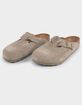 BIRKENSTOCK Boston Mens Suede Clogs image number 2