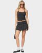 EDIKTED Moria Striped Fold Over Mini Skirt image number 5