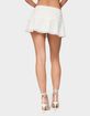 EDIKTED Iona Chiffon Ruffle Mini Skirt image number 2
