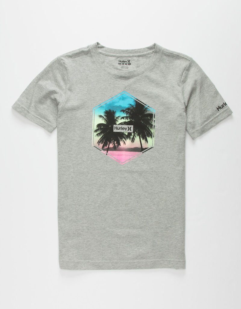 HURLEY Hex Photo Boys T-Shirt image number 0