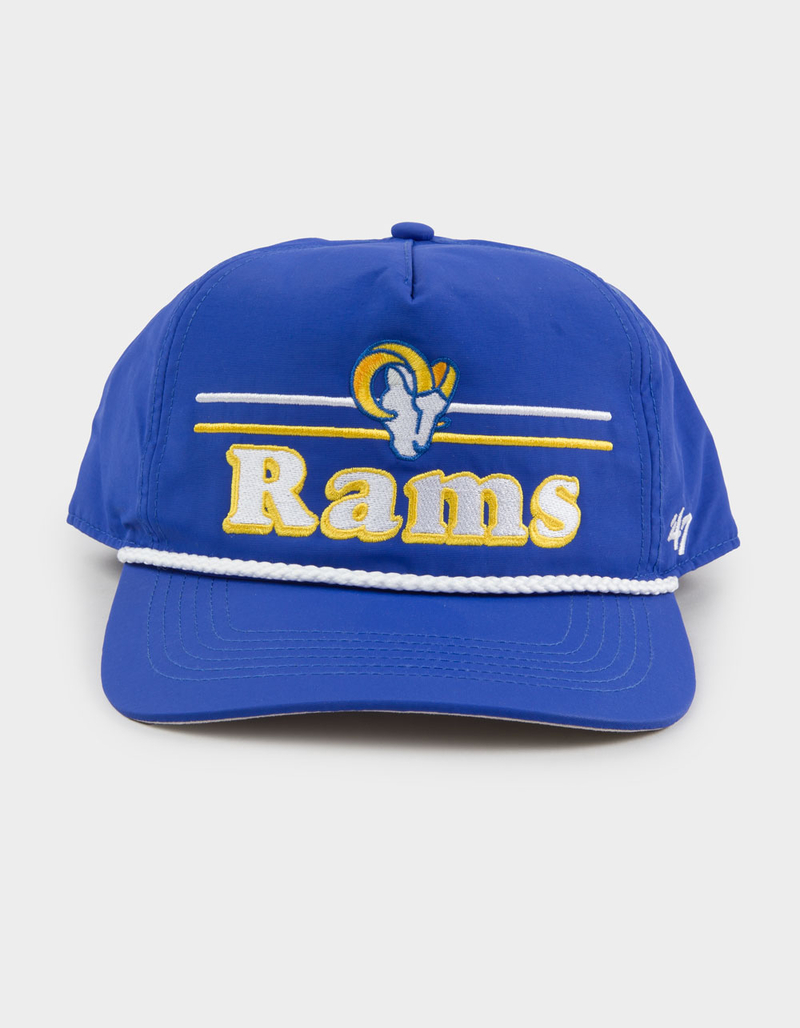 47 BRAND Los Angeles Rams Campscape '47 Hitch Snapback Hat image number 1