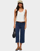 EDIKTED Edyth Tie Front Cotton Tank Top image number 5