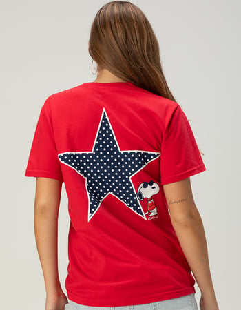 RIOT SOCIETY x Peanuts Snoopy Womens Tee Primary Image