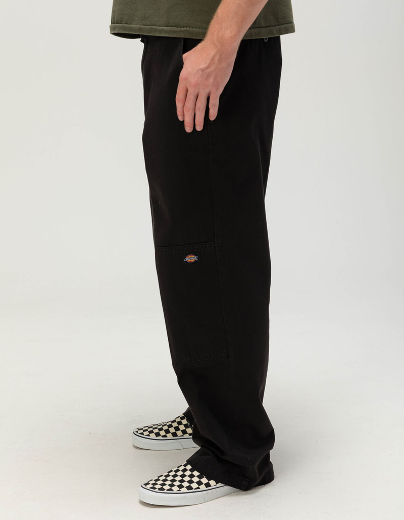 DICKIES Worn In Mens Double Knee Work Pants image number 1