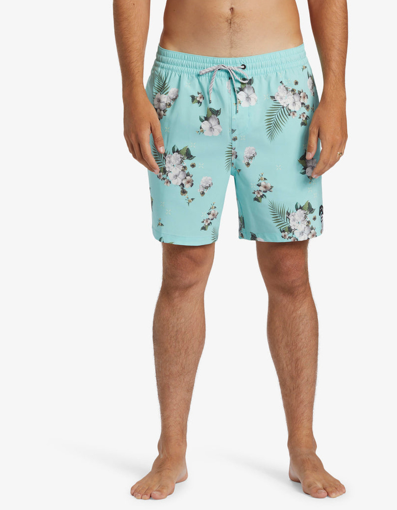 BILLABONG Lazarus Mini Layback Mens Volley Shorts image number 1