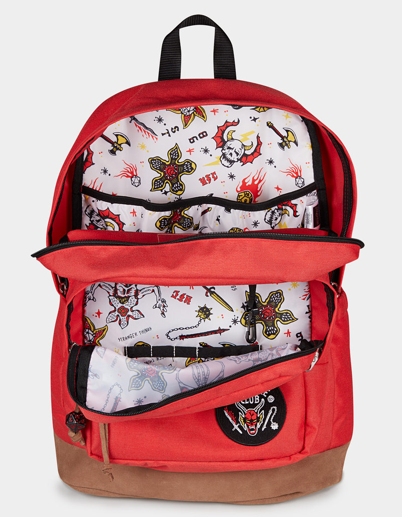 JANSPORT Stranger Things Hellfire Club Right Pack Expressions Backpack image number 3