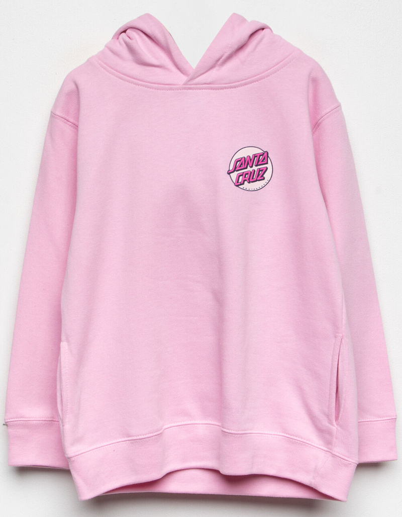 SANTA CRUZ Other Dot Little Girls Pink Pullover Hoodie (4-6) image number 1