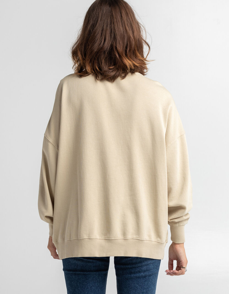 O'NEILL Nouveau Womens Oversized Crew Neck Sweatshirt image number 2
