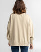 O'NEILL Nouveau Womens Oversized Crew Neck Sweatshirt image number 3
