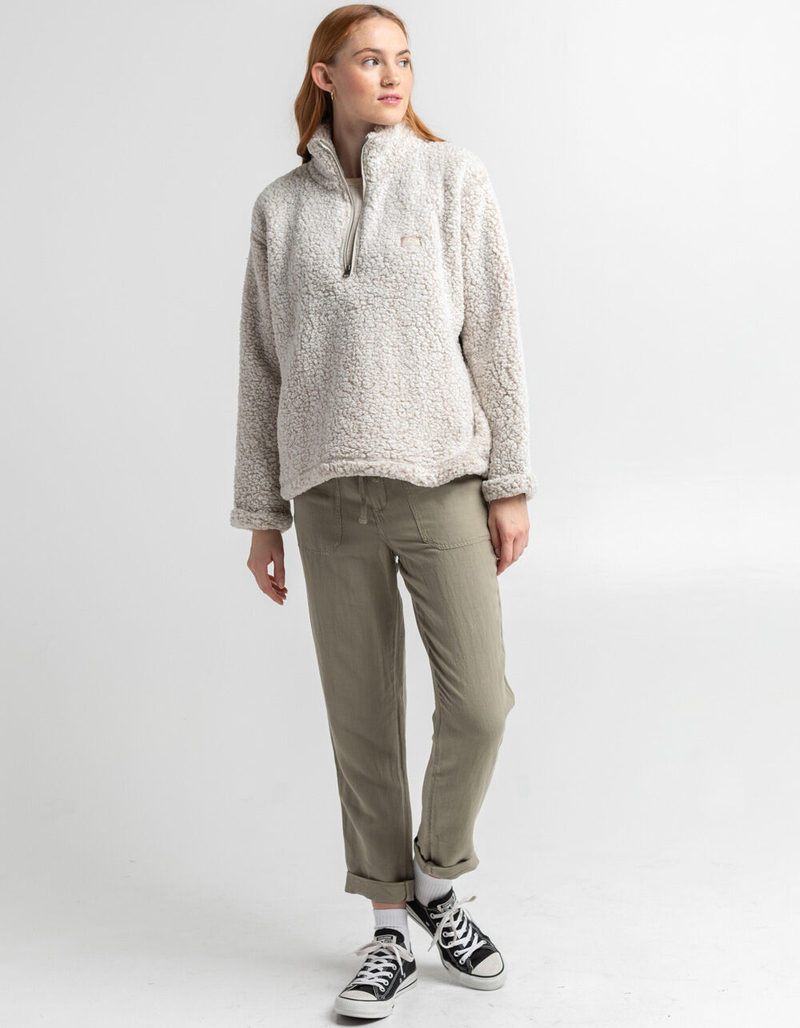 RIP CURL 1/4 ZIP Womens Pullover Sweatshirt image number 3