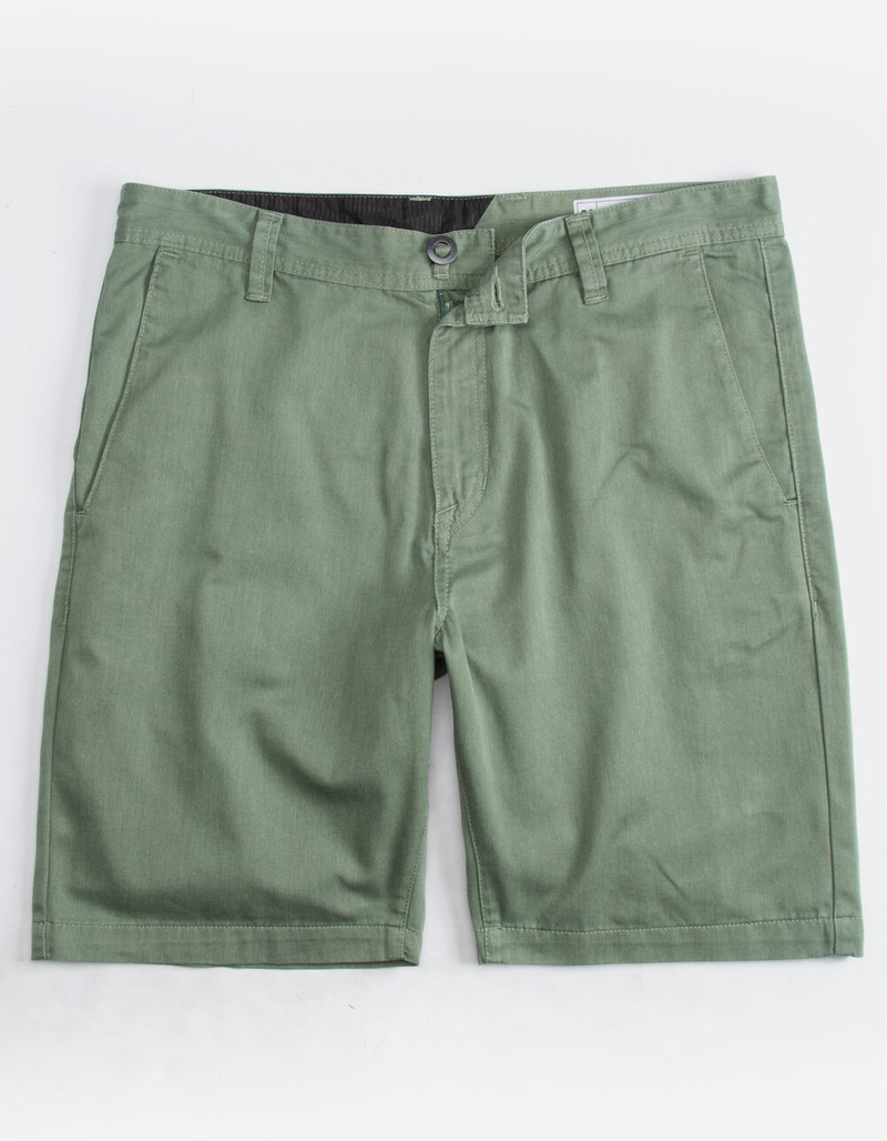 VOLCOM Frickin Drifter Green Mens Shorts image number 0