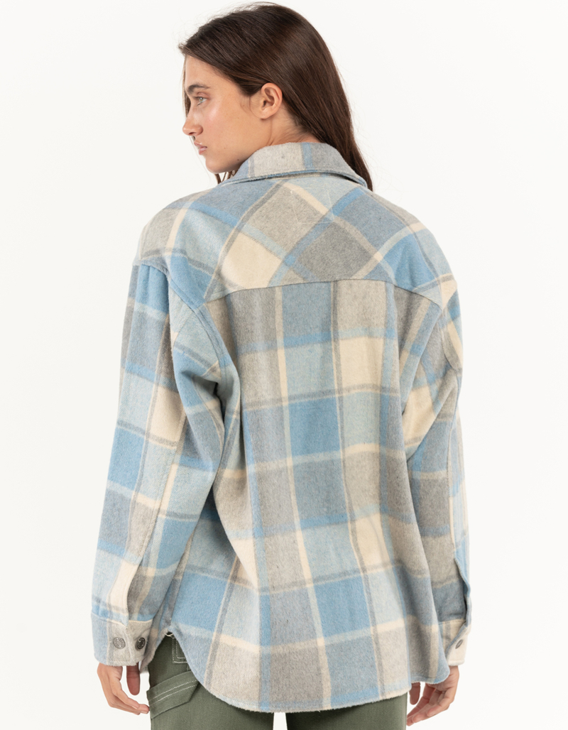 RSQ Plaid Womens Shacket image number 2