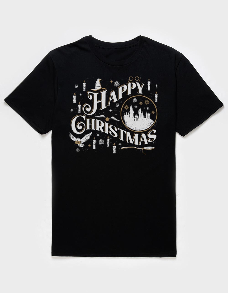 HARRY POTTER Happy Christmas Unisex Tee image number 0