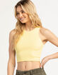 FULL TILT Essentials High Neck Womens Tank Top image number 1