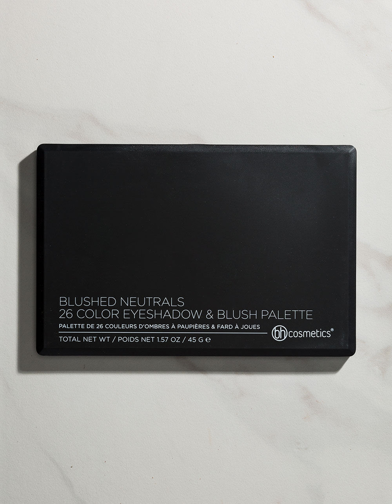 BH COSMETICS 26 Color Blushed Neutrals Eyeshadow and Blush Palette image number 2