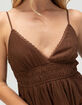 RSQ Womens Texture Slip Dress image number 2