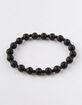 BLUE CROWN Black Beaded Bracelet image number 1