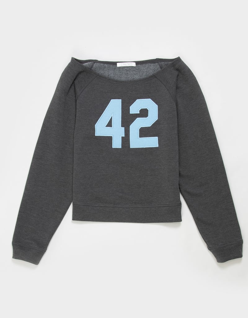 FULL TILT 42 Girls Off The Shoulder Sweatshirt image number 0