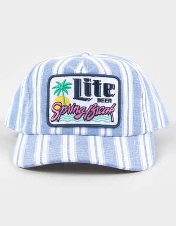 AMERICAN NEEDLE Miller Lite Womens Snapback Hat Alternative Image