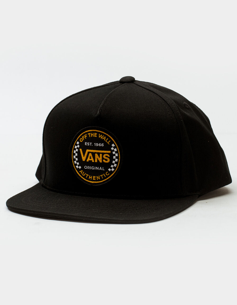 VANS Authentic Check Boys Snapback Hat image number 0