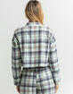 SKY AND SPARROW Womens Plaid PJ Shirt image number 3