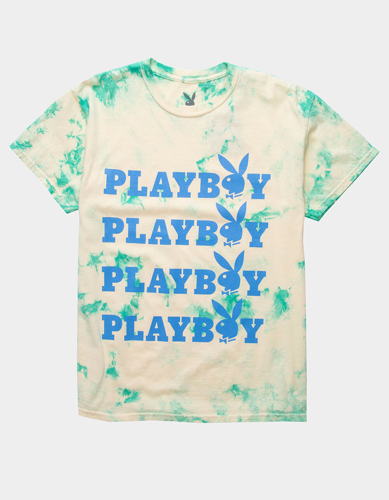 PLAYBOY Logo Repeat Mens T-Shirt image number 0