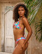 KULANI KINIS Paradise Pop Lettuce Edge Bikini Top image number 2