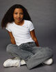 RSQ Girls High Rise Wide Leg Jeans image number 5