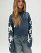 RSQ Girls Star Crewneck Sweater image number 3