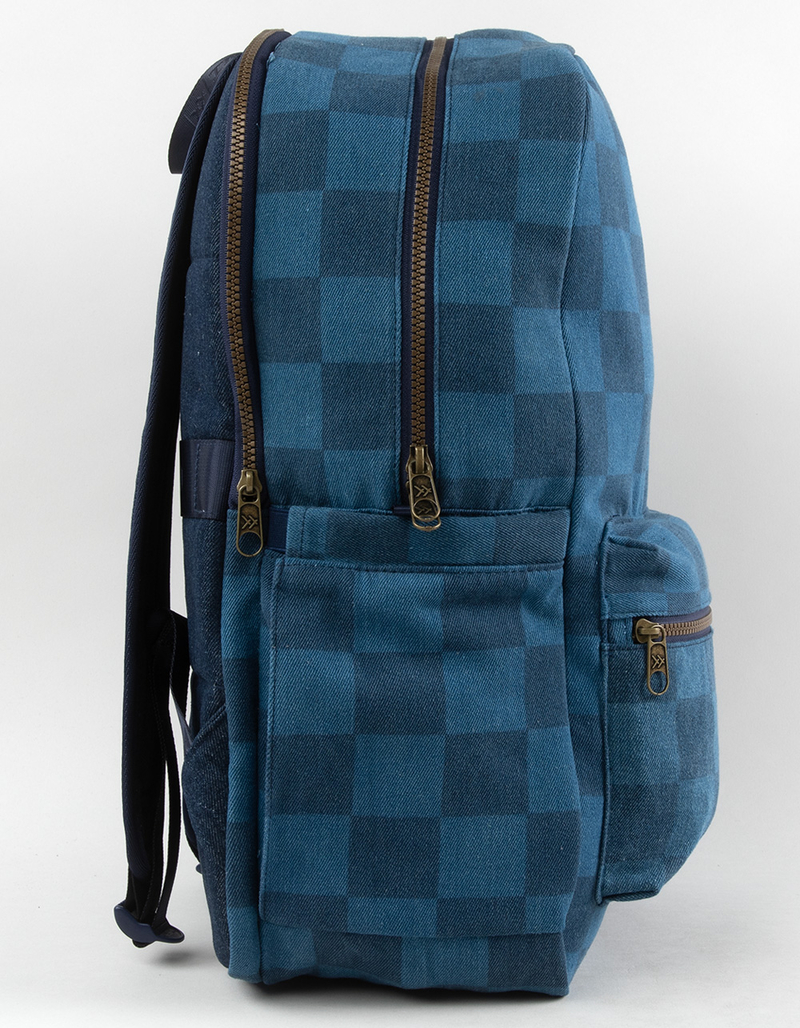 THREAD Denim Check Backpack image number 4